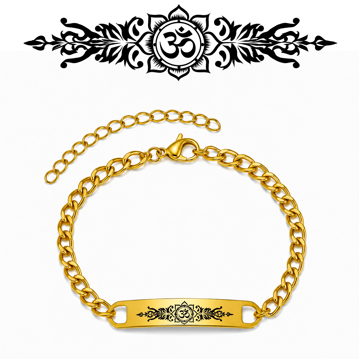 Spiritual Bracelet Om