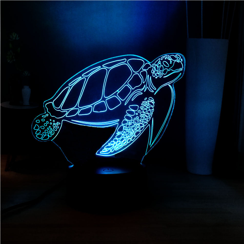 3D LED Moana Lamp
