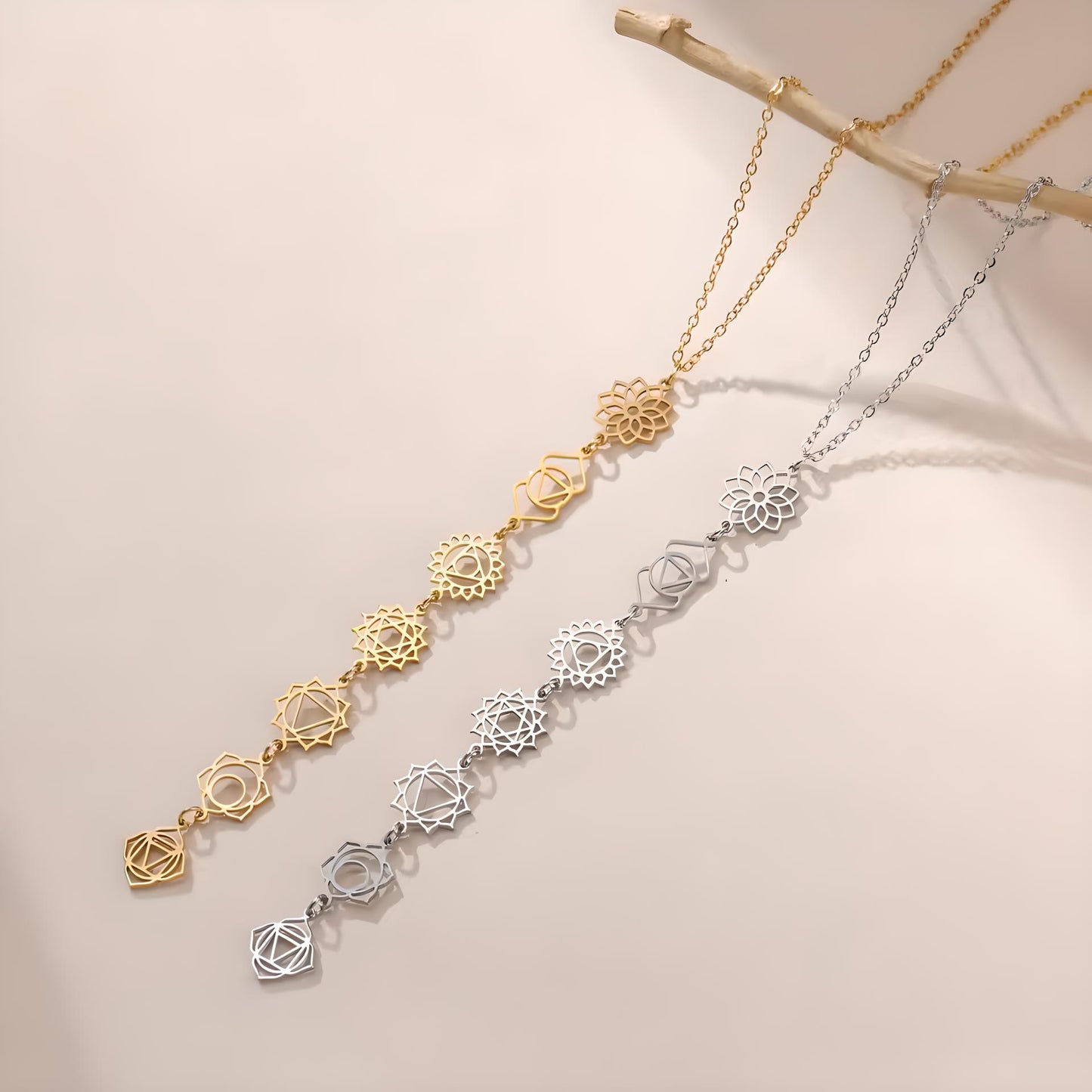 Collier 7 chakras