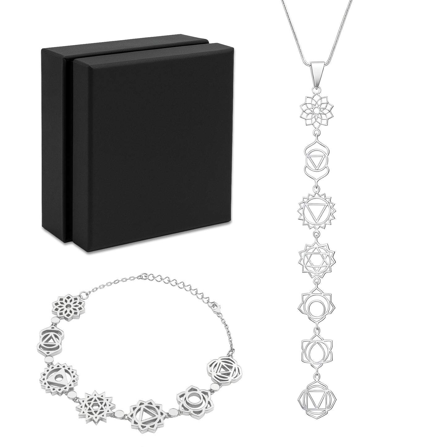 Collier 7 chakras