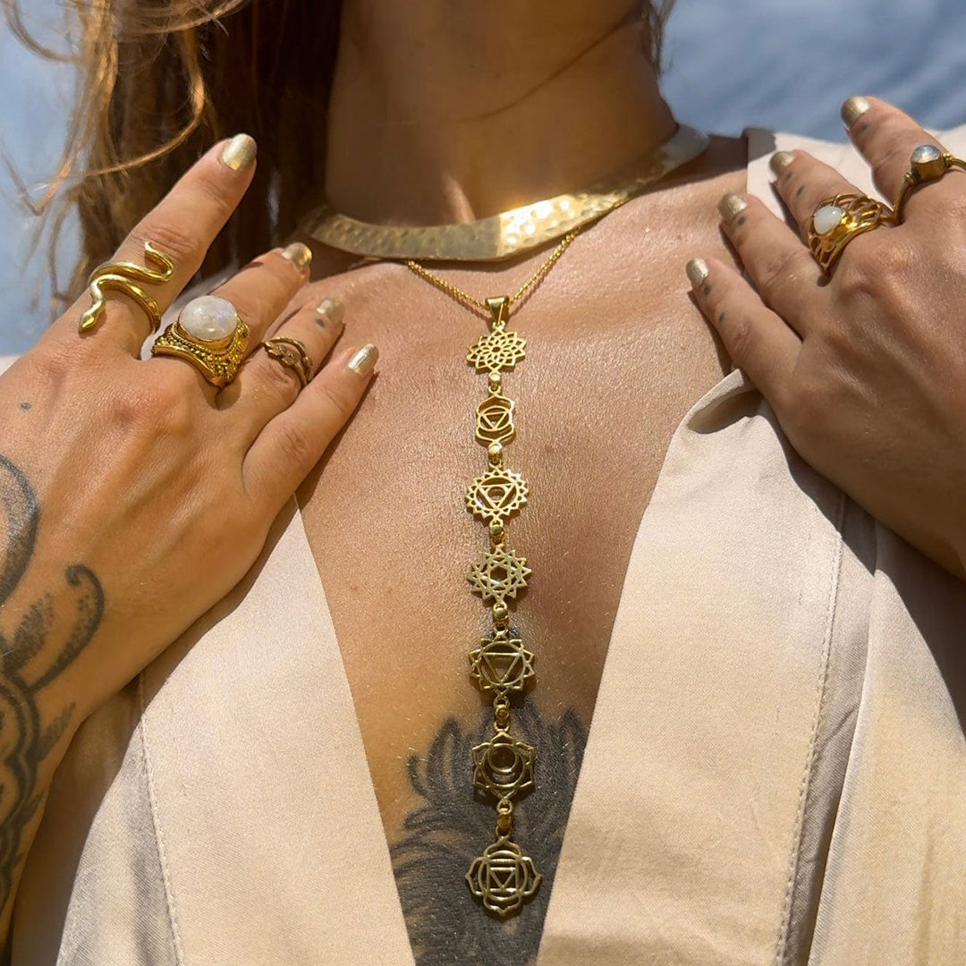 Collier 7 chakras