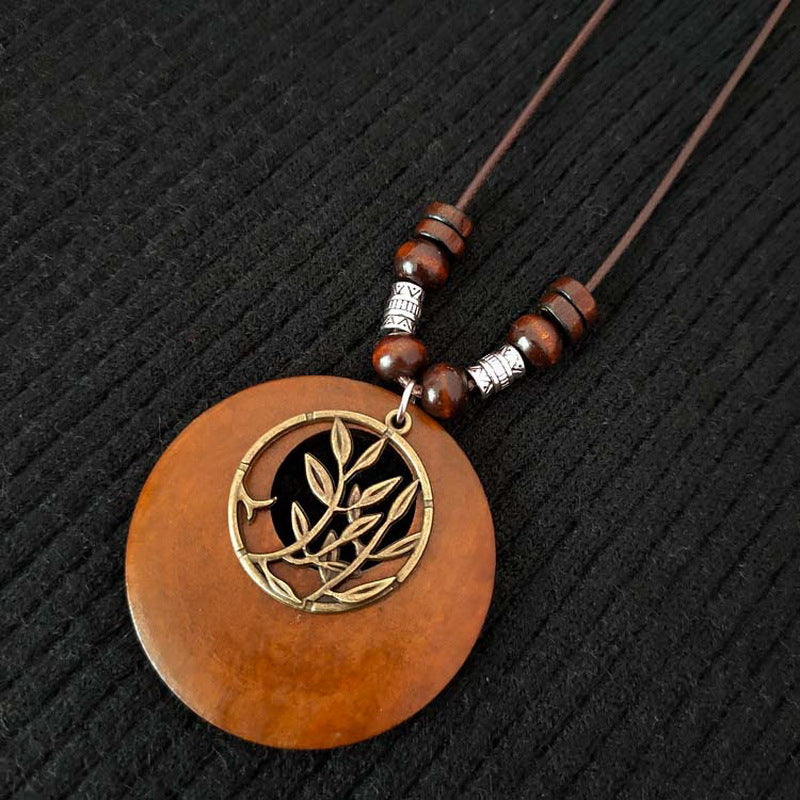 Collana in Legno Prana
