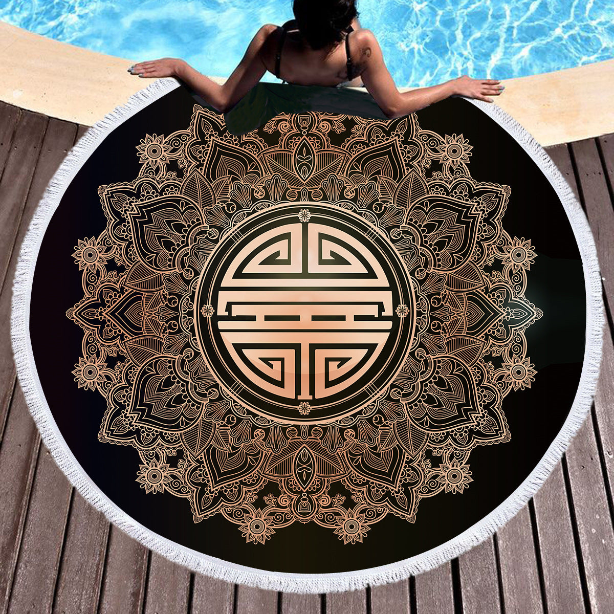 Round Beach Towel Jintao