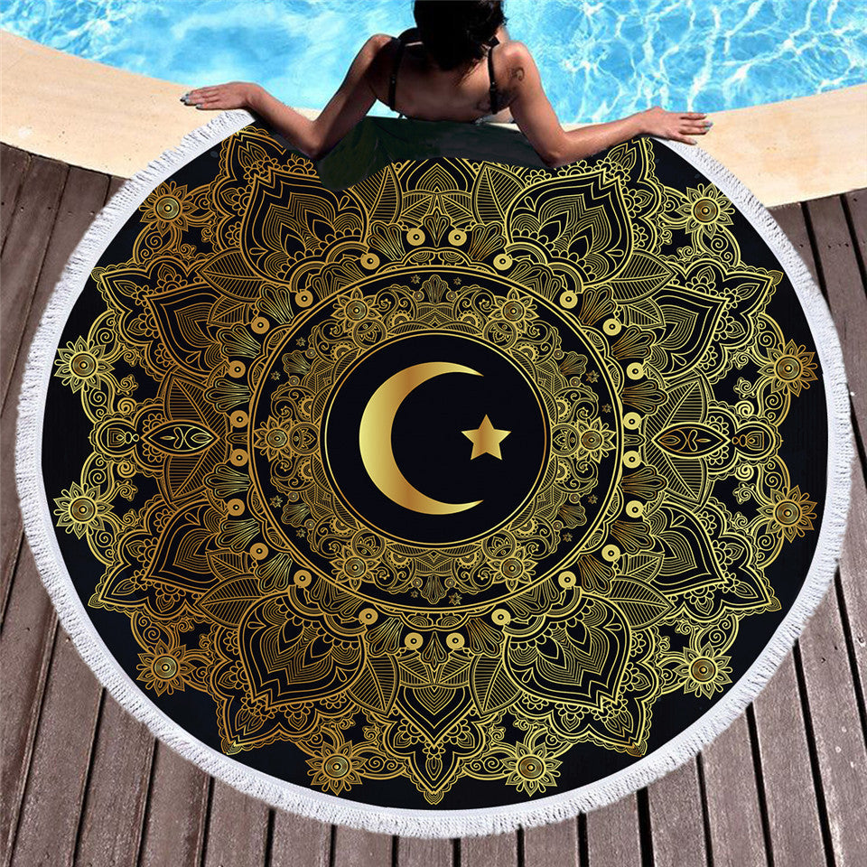Serviette ronde Seluna