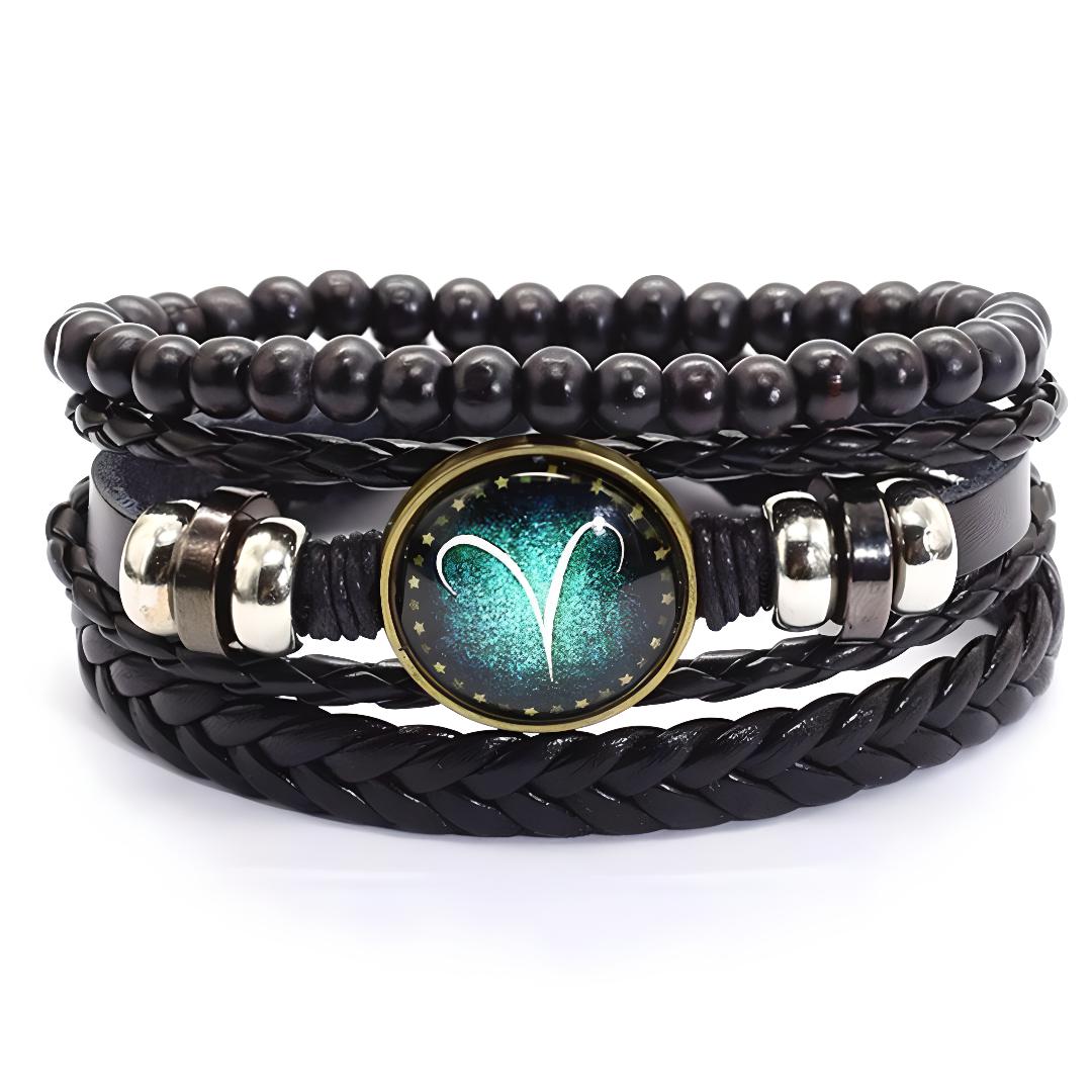 Pulsera Signo Zodiacal Étnica