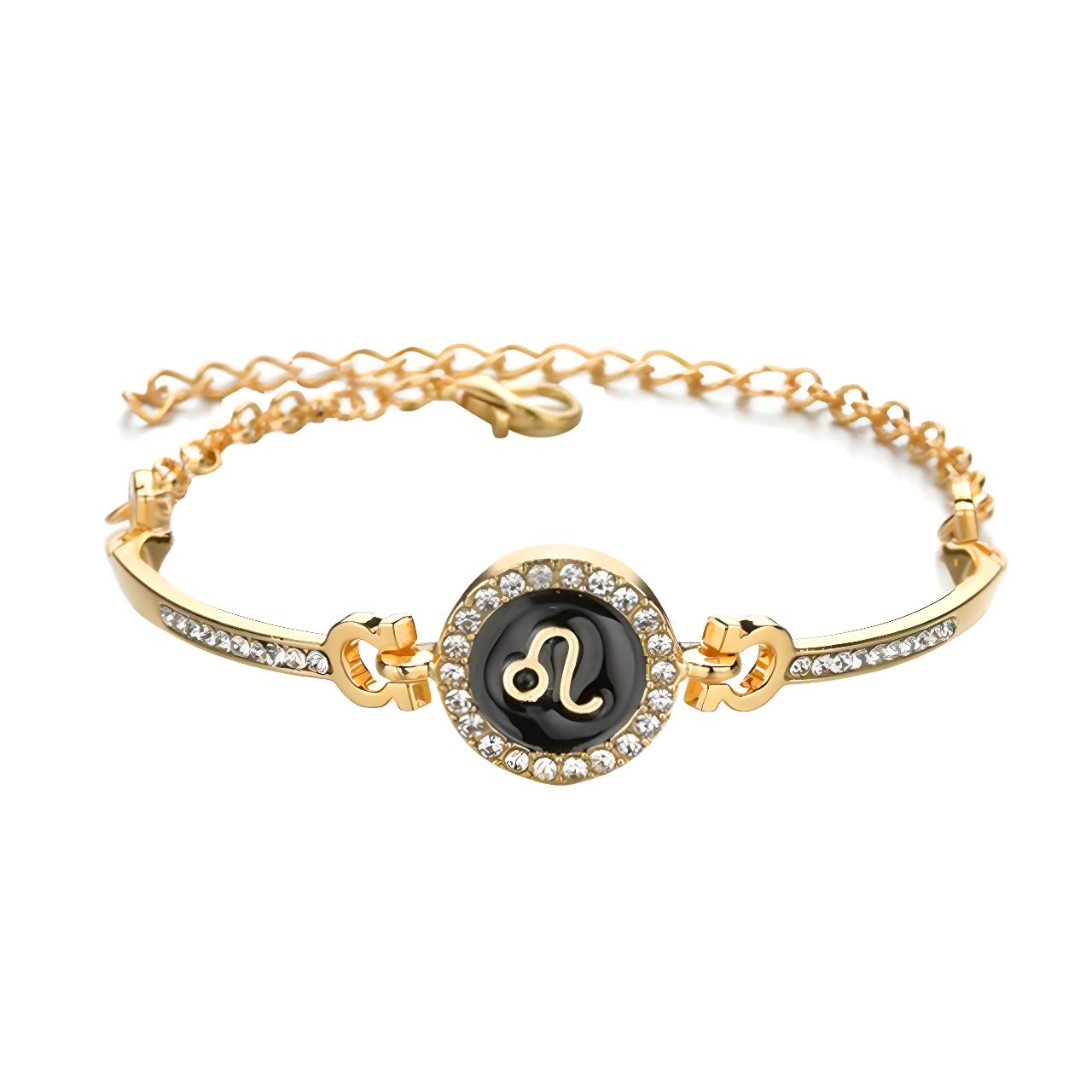 Gold Zodiac Bracelet for Women