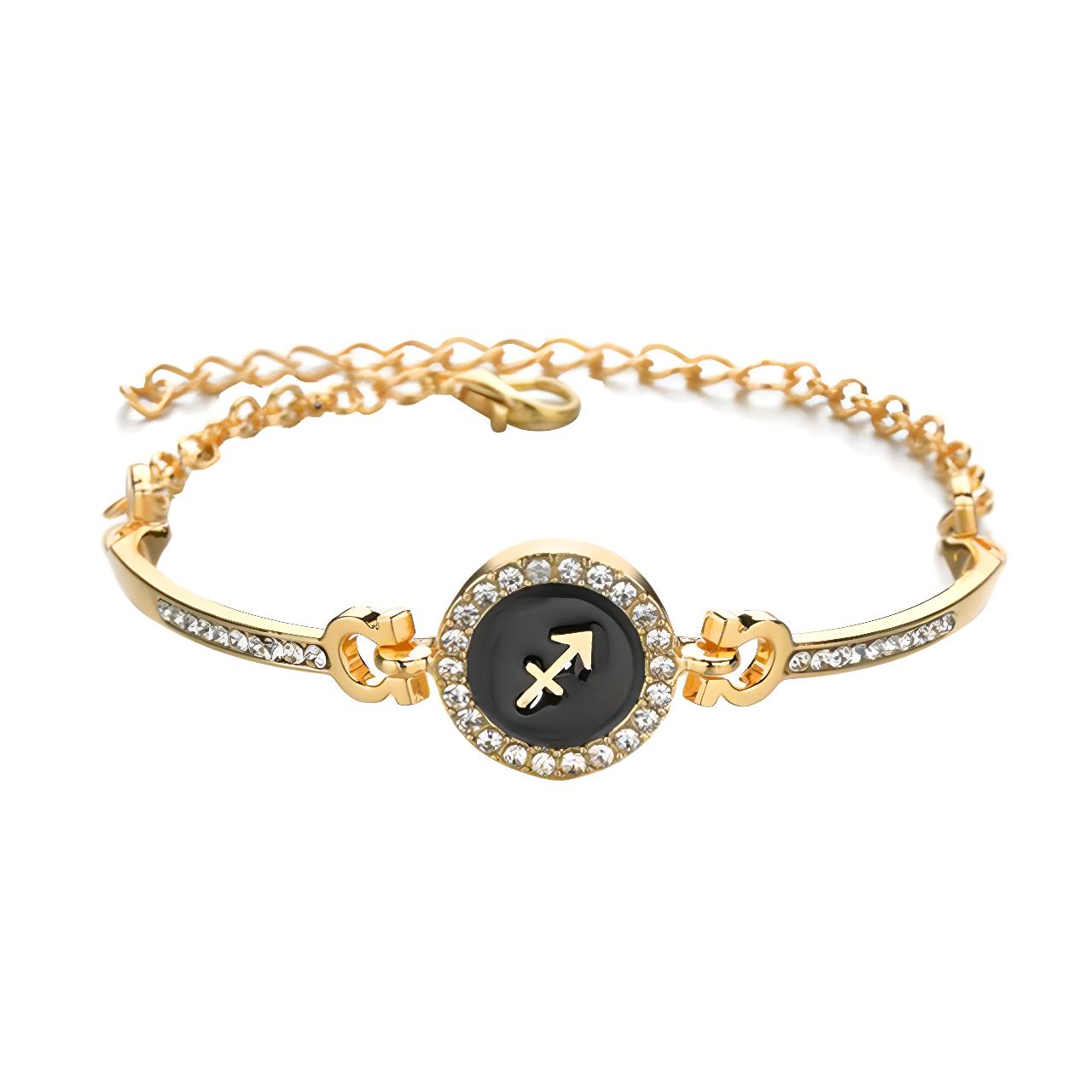 Gold Zodiac Bracelet for Women