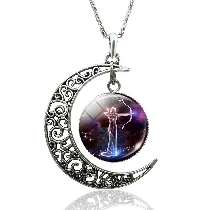 Moon Zodiac Necklace