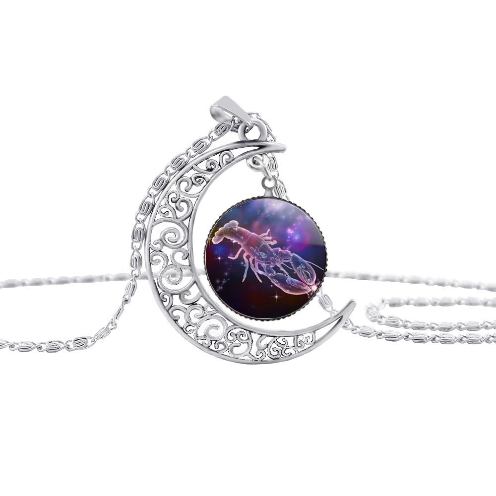 Moon Zodiac Necklace