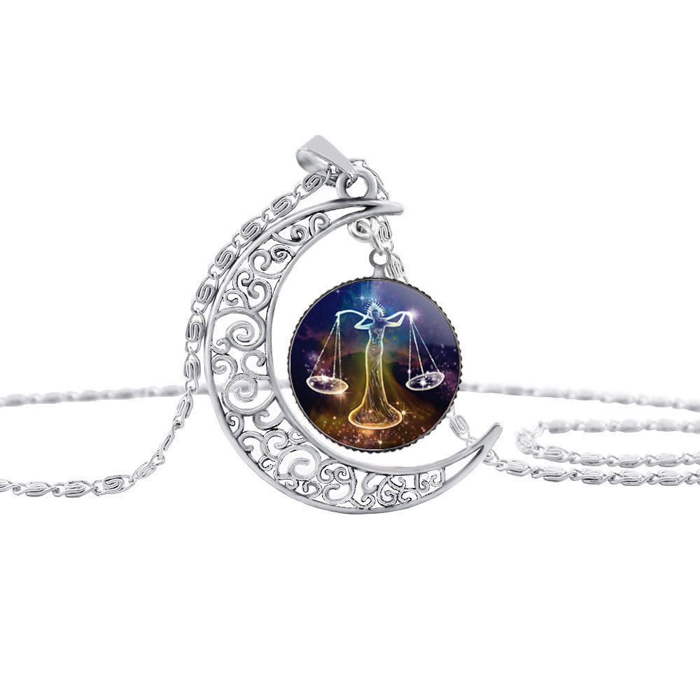 Moon Zodiac Necklace