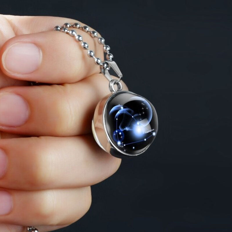 Zodiac Constellation Sphere Necklace