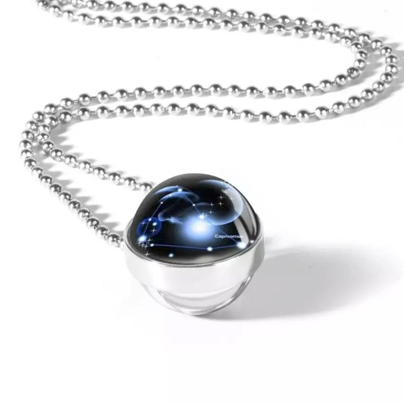 Zodiac Constellation Sphere Necklace