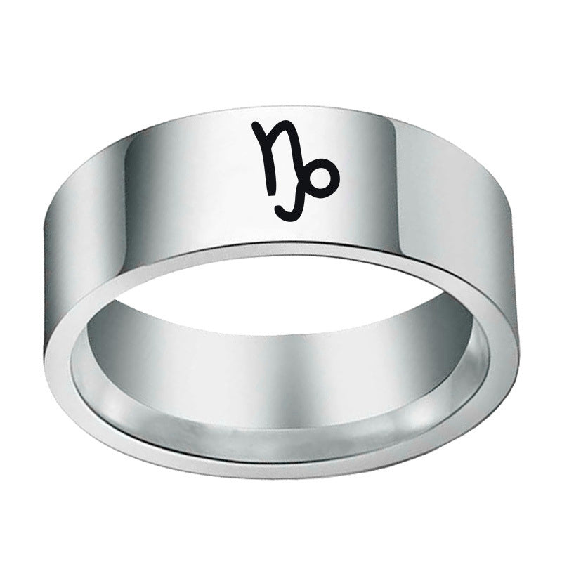 Silver Zodiac Ring
