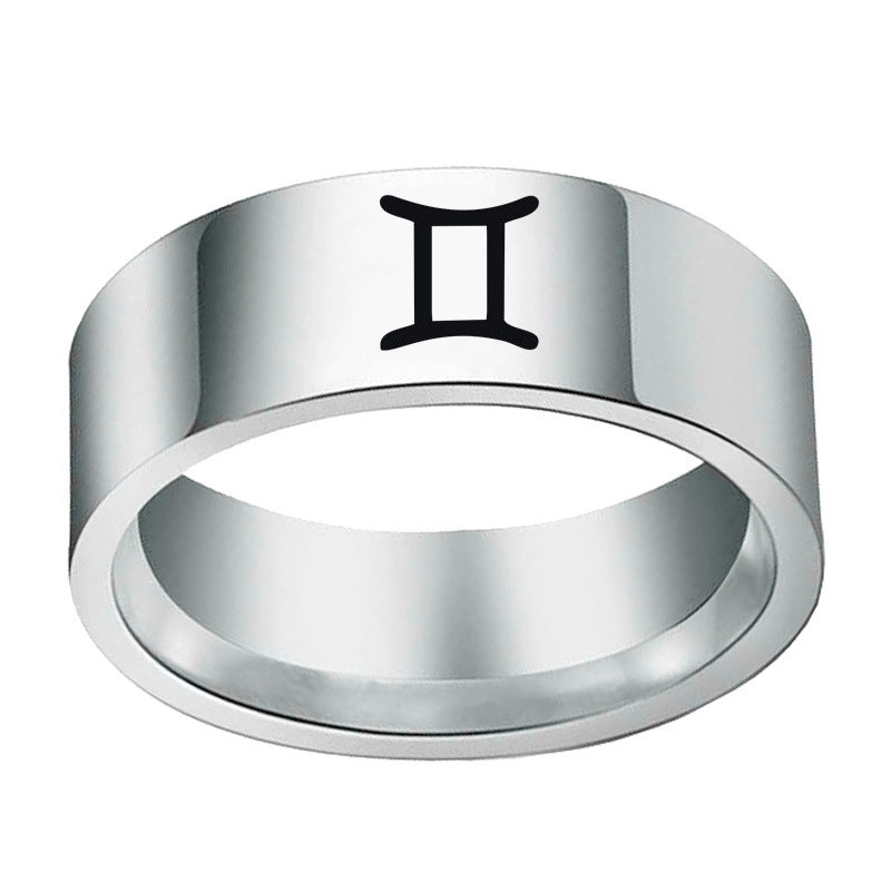 Silver Zodiac Ring