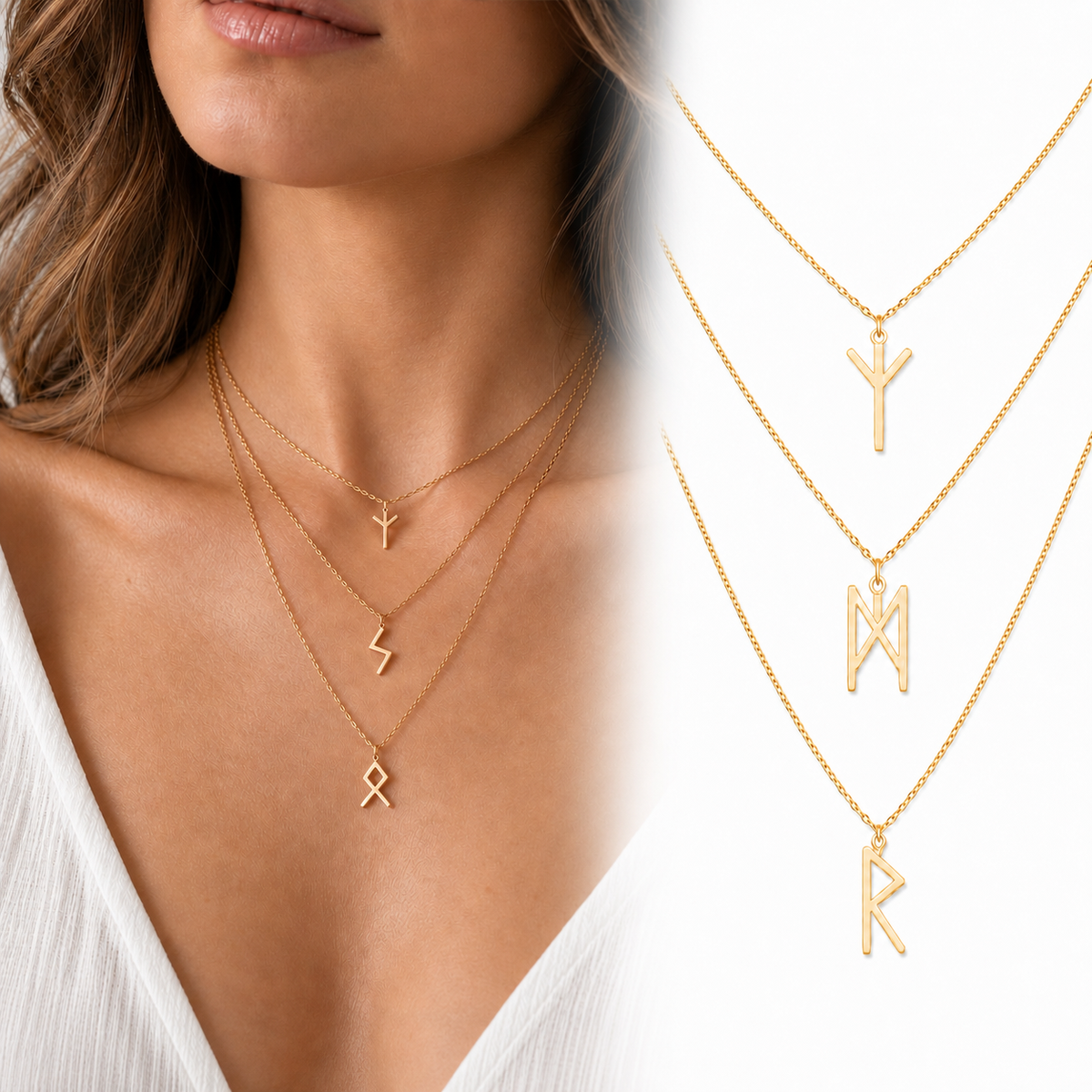 Rune Necklaces for Women