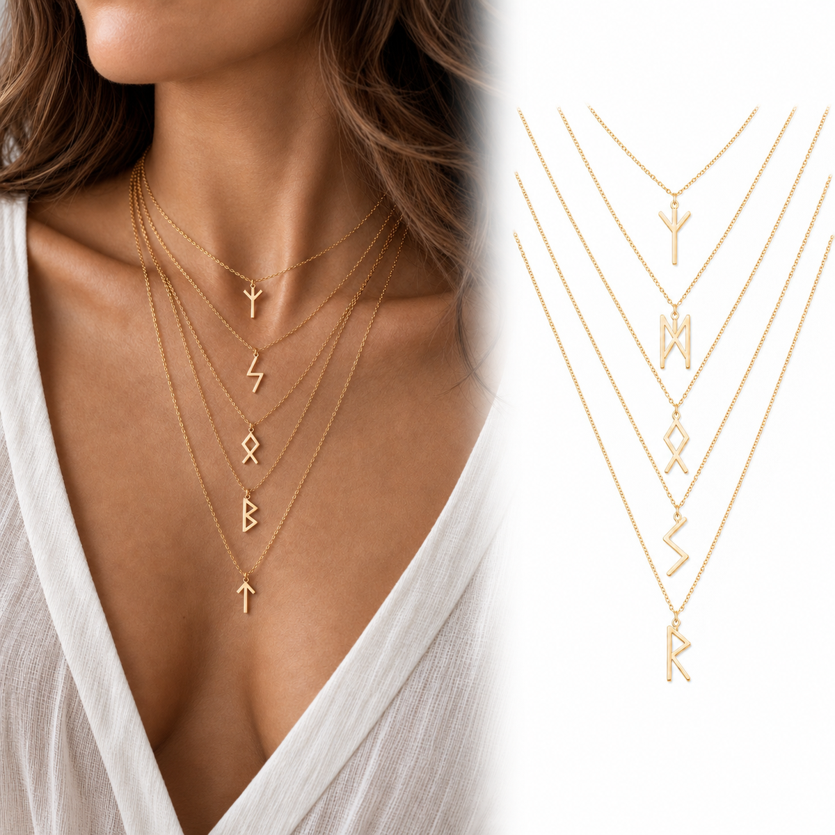Rune Necklaces for Women