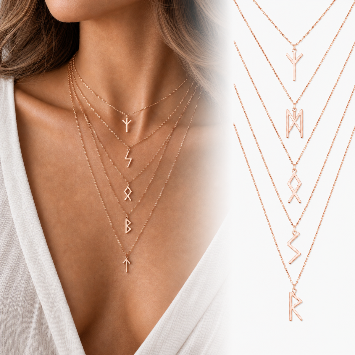 Rune Necklaces for Women