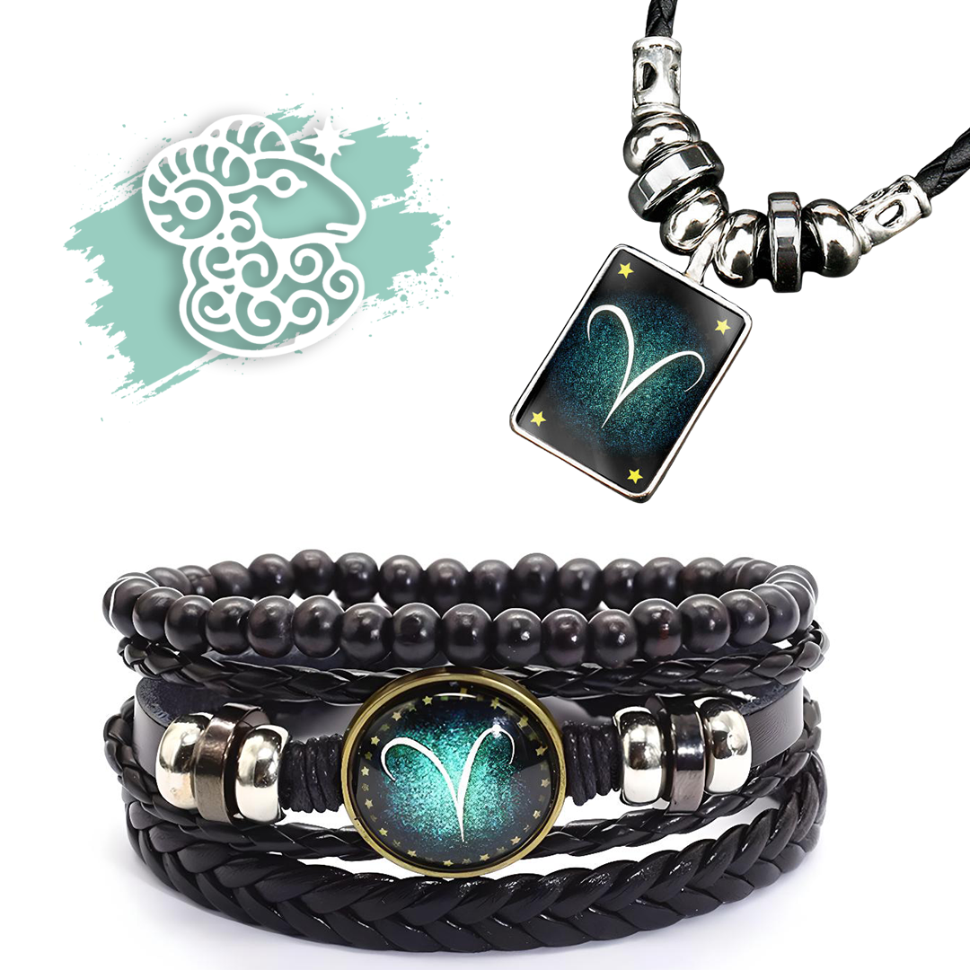 Bracciale Segno Zodiacale + Collana in Omaggio