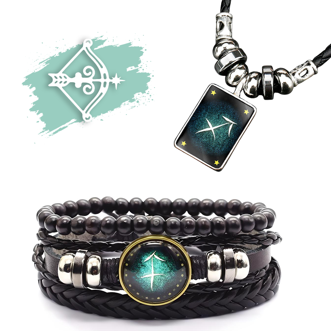 Bracciale Segno Zodiacale + Collana in Omaggio