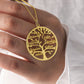 Personalized Tree of Life Necklace