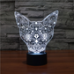 3D LED Bastet Lamp