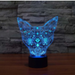 3D LED Bastet Lamp