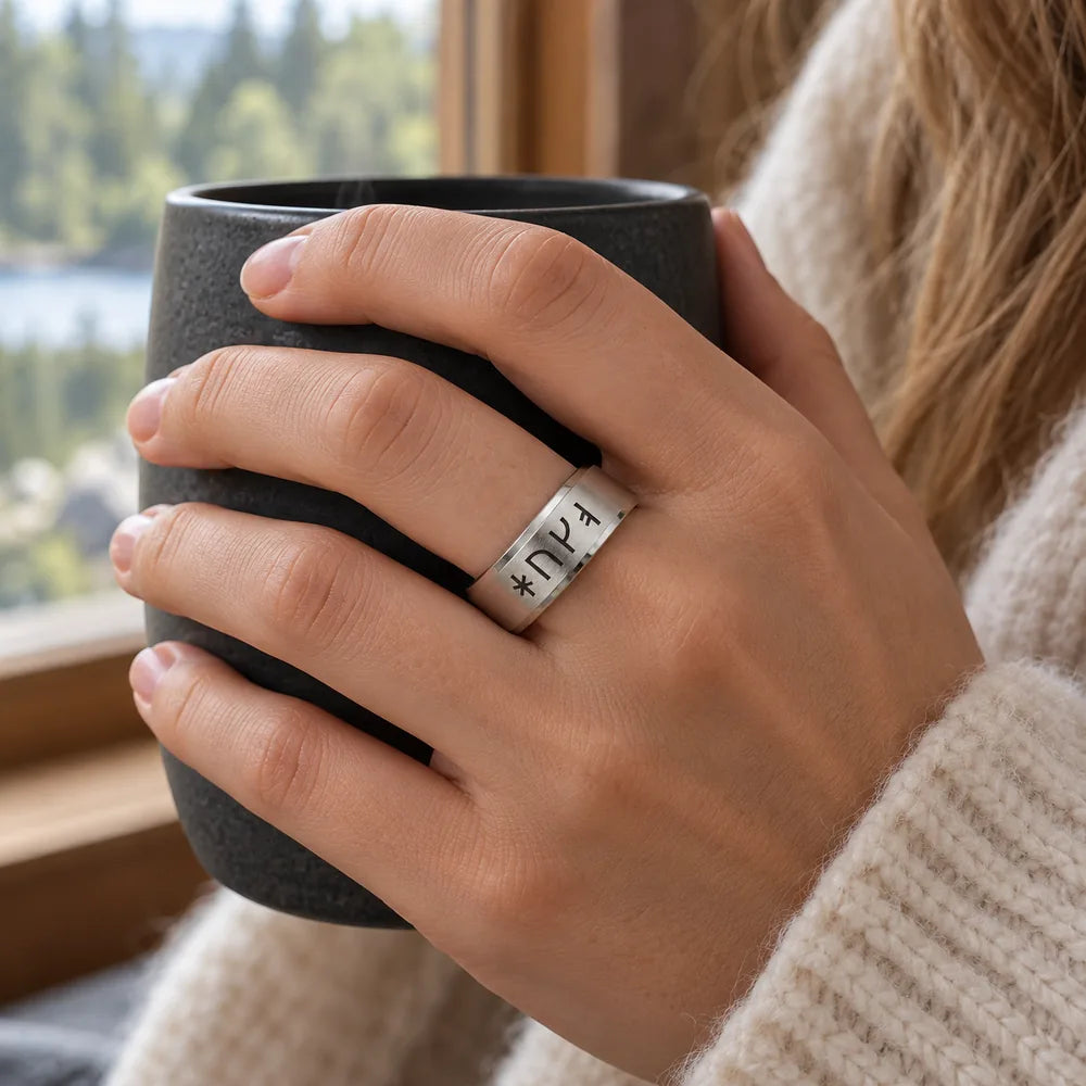 Anello Personalizzato Rune Vichinghe – 1