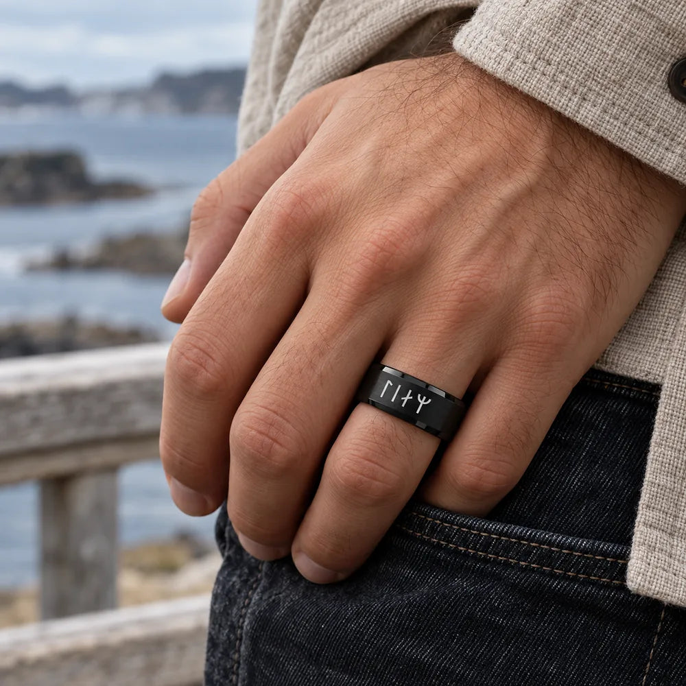 Anello Personalizzato Rune Vichinghe – 2