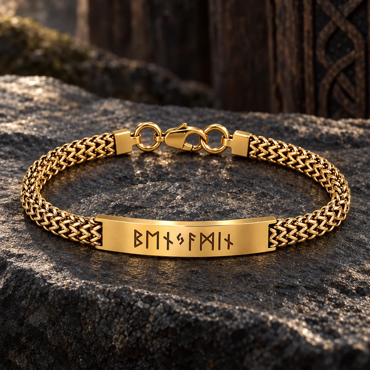 Bracelet Gourmette Viking Homme