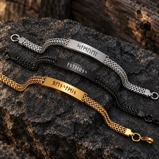Bracelet Gourmette Viking Homme