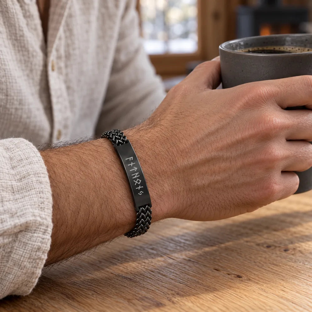 Bracelet Gourmette Viking Homme – 3