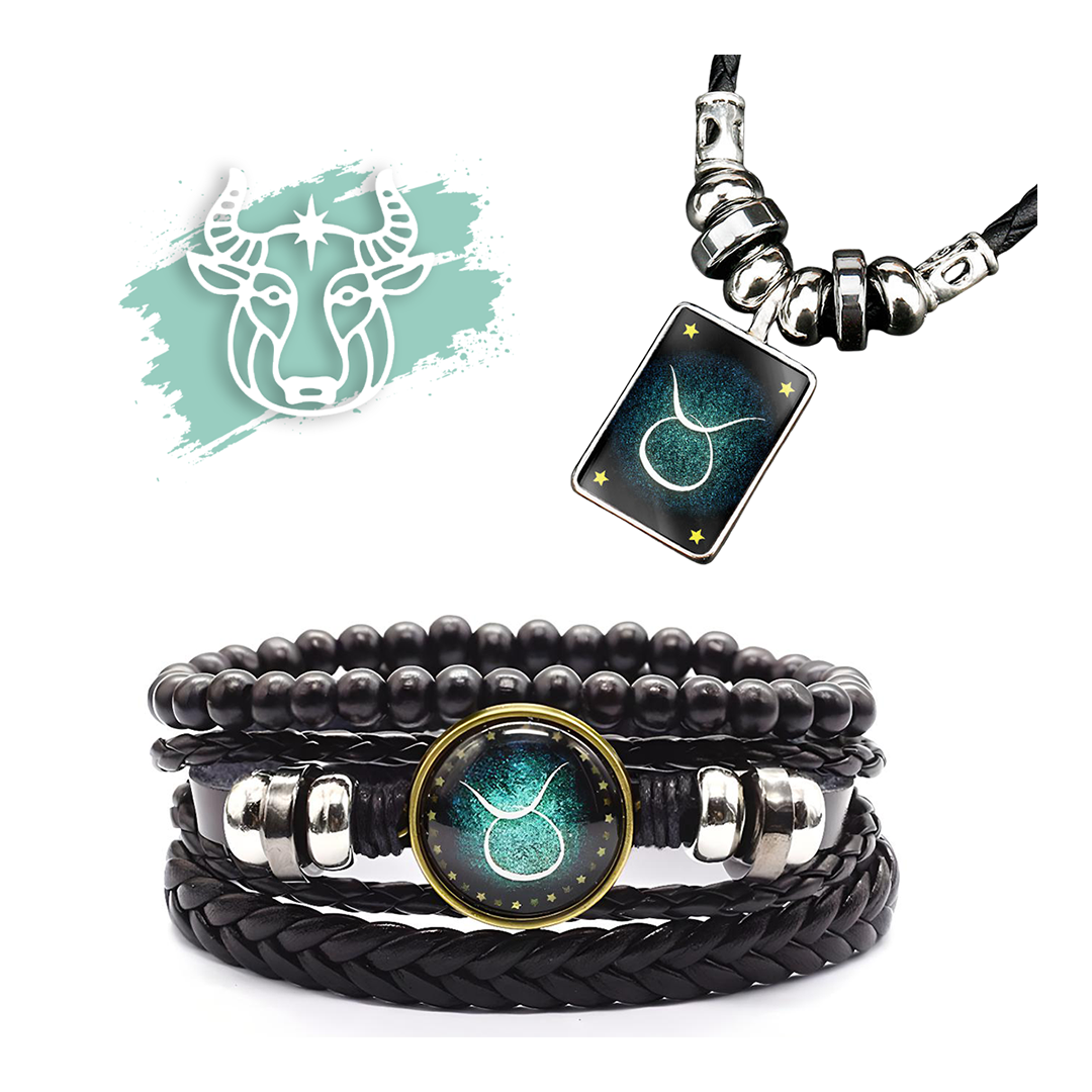 Zodiac Bracelet + Free Necklace