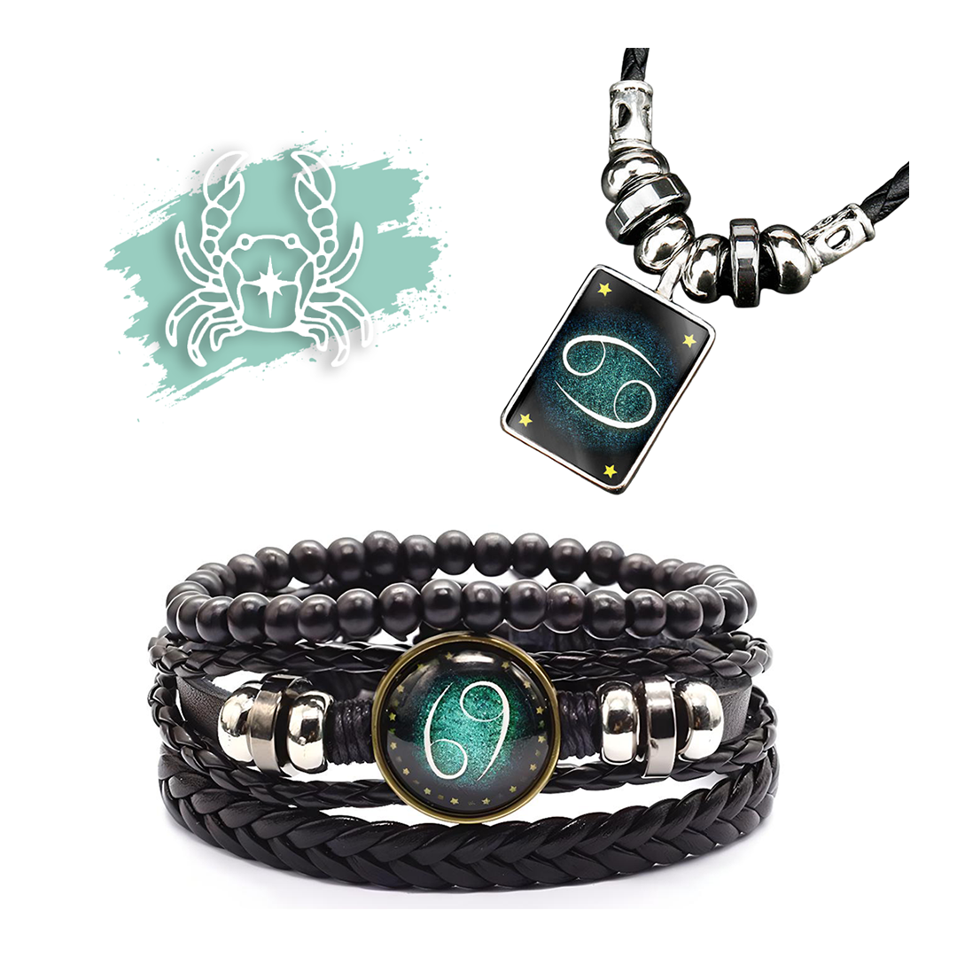 Zodiac Bracelet + Free Necklace