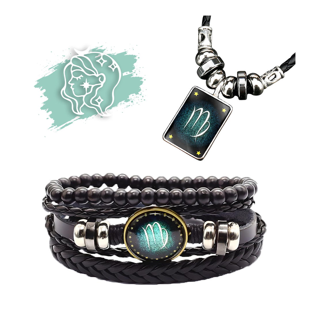 Zodiac Bracelet + Free Necklace