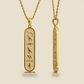 Personalized Egyptian Hieroglyph Necklace